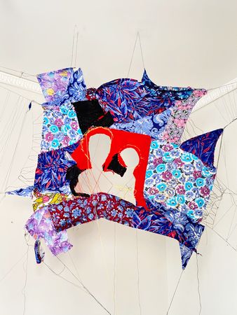 Владислава Лобода (Вышивка - 
                  75 x 75 см) Преемство