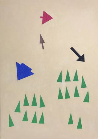 Юрий Ростиславский (Картина, живопись - 
                  50 x 70 см) Летом у озера
