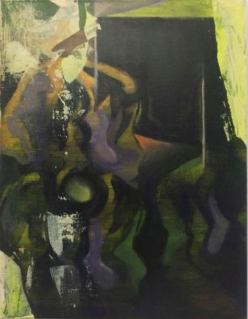 Олеся Лавриненко (Картина, живопись - 
                  35 x 45 см) Из серии "Space for escape"
