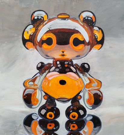 Денис Козловский (Картина, живопись - 
                  47 x 50 см) Пчелка