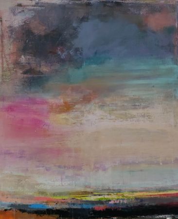 Виктория Шворень (Картина, живопись - 
                  100 x 120 см) Драма