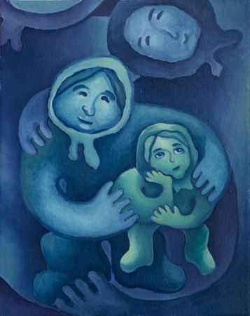 Анастасия Лимонова (Картина, живопись - 
                  40 x 50 см) Род