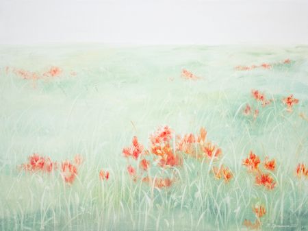 Татьяна Прокшина (Картина, живопись - 
                  120 x 90 см) Рождение тепла