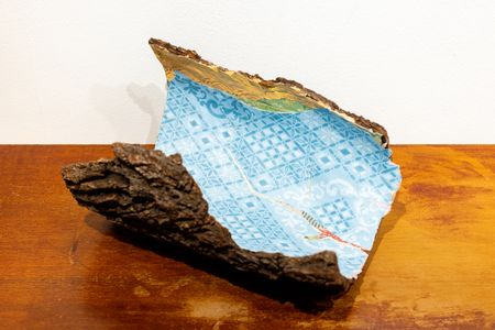 Дмитрий Булныгин (Объект - 
                  38 x 22 см) Из серии "Жилье советского дятла"