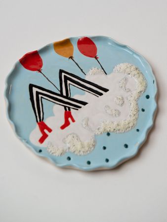 Виктория Романович (Скульптура - 
                  20 x 20 см) Шавасана