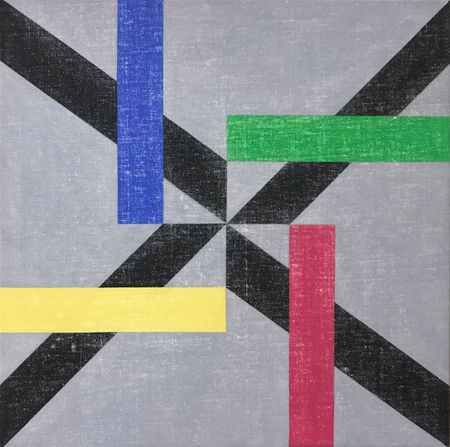Юрий Ростиславский (Картина, живопись - 
                  50 x 50 см) Дерзкий
