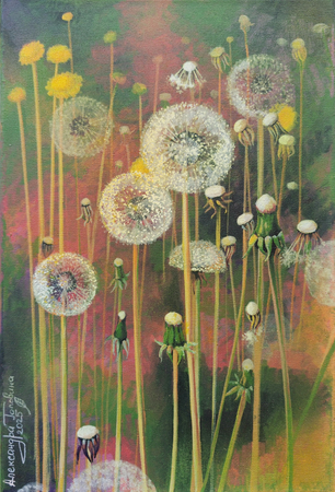 Александра Головина (Картина, живопись - 
                  20 x 30 см) Вечер
