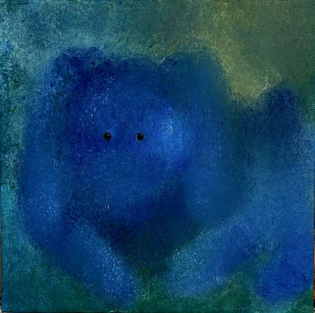 Наташа Хилл (Картина, живопись - 
                  40 x 40 см) Без названия