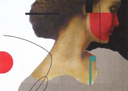 Ольга Рикун (Картина, живопись - 
                  70 x 50 см) Неизвестная