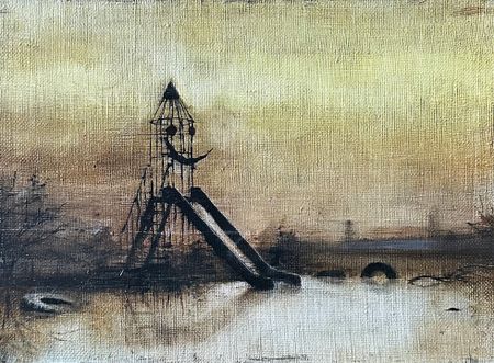 Данила Даренских (Картина, живопись - 
                  24 x 18 см) 20 years ago