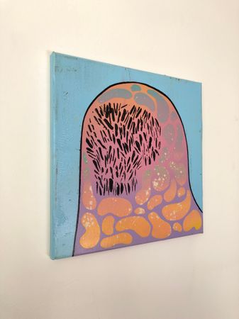 Леша Мелки (Картина, живопись - 
                  30 x 30 см) STONE KING