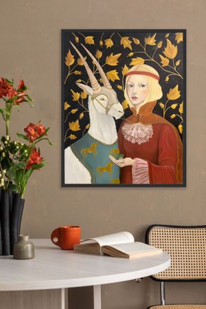 Нина Григель (Картина, живопись - 
                  70 x 90 см) Любовь зла