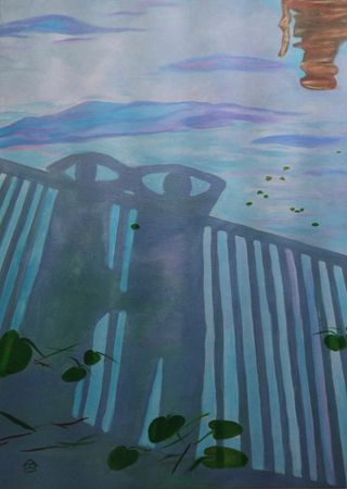 Анна Коноплева (Картина, живопись - 
                  75 x 105 см) Общий взгляд