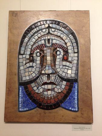 Павел Ольхович (Объект - 
                  60 x 80 см) Исцеление слепорожденного