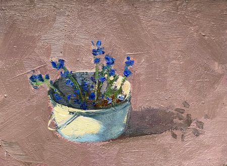 Алина Буглеева (Авторская графика - 
                  20 x 15 см) Васильки