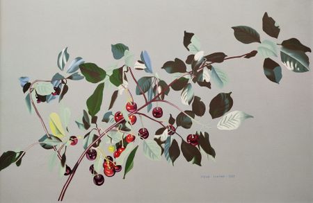 Рауф Туктаров (Картина, живопись - 
                  81 x 54.5 см) Горсть вишни