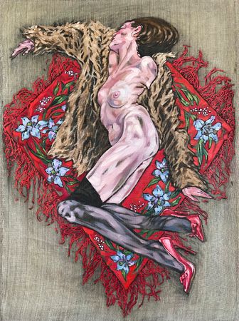 Lola Marinn (Картина, живопись - 
                  95 x 130 см) С любовью