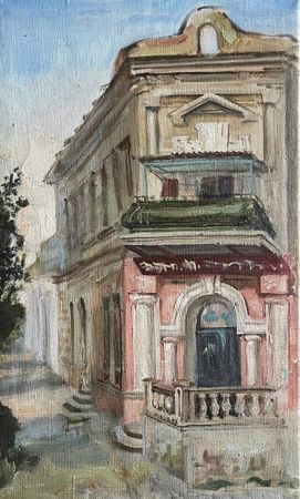 Елизавета Тарасова (Картина, живопись - 
                  30 x 50 см) Без названия