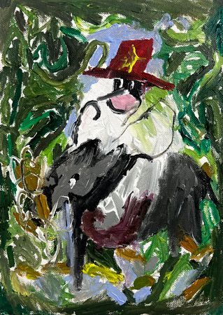 Влад Мальцев (Авторская графика - 
                  30 x 40 см) Это место кажется знакомым
