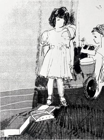 Вероника Федорцова (Графика печатная - 
                  50 x 70 см) Princesses III