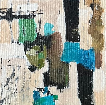 Алёна Бударина (Картина, живопись - 
                  15 x 15 см) Свобода