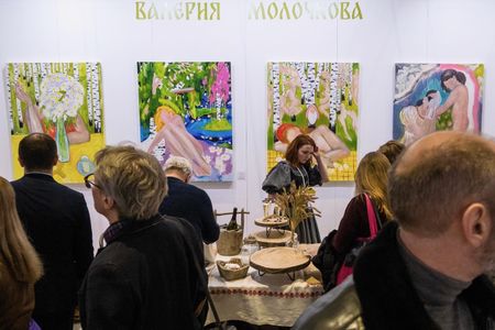 Валерия Молочкова (Картина, живопись - 
                  100 x 130 см) Легко?
