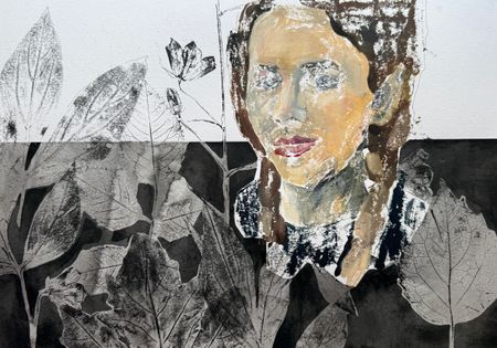 Инна Сумина (Графика печатная - 
                  41.8 x 29.6 см) Это было давно, это было вчера