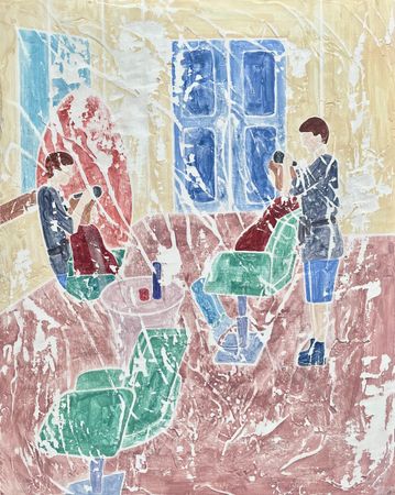Картина, живопись Новый образ – Наталья Чобанян, 40 x 50 см, №7853 – Купить  на Bizar