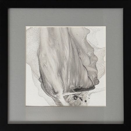 Виктория Марченко (Авторская графика - 
                  30 x 30 см) Black flow