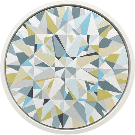 Марина Астахова (Картина, живопись - 
                  44 x 44 см) Crystal 402