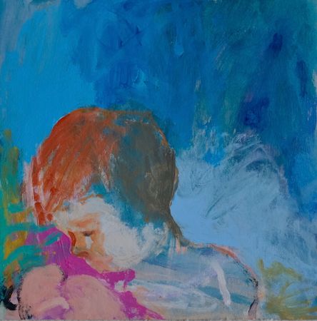 Алина Магомедова (Авторская графика - 
                  30 x 30 см) Хороший мальчик