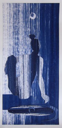Алена Калянова (Авторская графика - 
                  26 x 53 см) No. 3 MOONFLOW