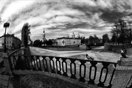 Александр Китаев (Фотография - 
                  20 x 30 см) Пикалов мост