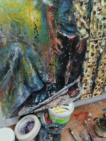 Роман Казус (Картина, живопись - 
                  120 x 90 см) Худшие причины для того, чтобы завести ребенка