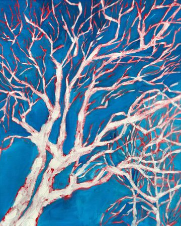 Анна Бухтиярова (Картина, живопись - 
                  40 x 50 см) Полдень января