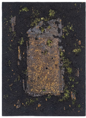 Ян Тихоненко (Объект - 
                  55 x 75 см) Soil artwork series, 2