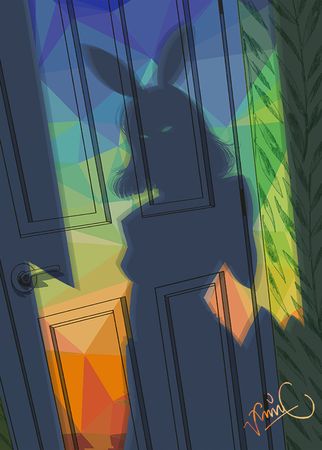 Илья Кейс (Графика цифровая (принты) - 
                  50 x 70 см) Zaya