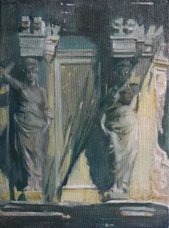 Мария Кавко (Картина, живопись - 
                  30 x 40 см) Сети соляного городка. Вариант 1