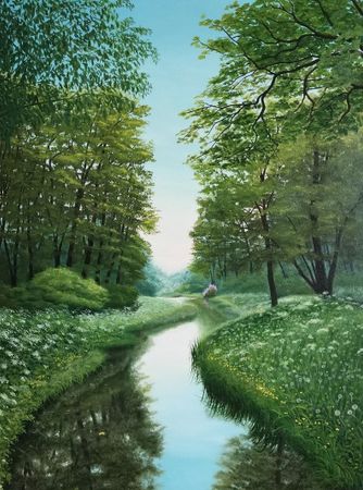 Елена Истомина (Картина, живопись - 
                  60 x 80 см) Питерская весна