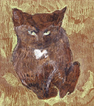 Саша Медведева (Авторская графика - 
                  21 x 24 см) Маленький демон