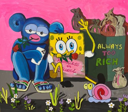STEVIA (Картина, живопись - 
                  115 x 85 см) Rich Homeless