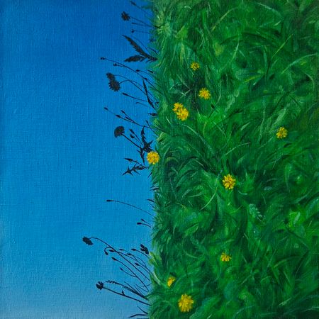 Ева Аракчеева (Картина, живопись - 
                  40 x 40 см) Тени