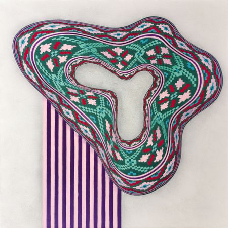 Елена Сорока (Картина, живопись - 
                  70 x 70 см) Britain