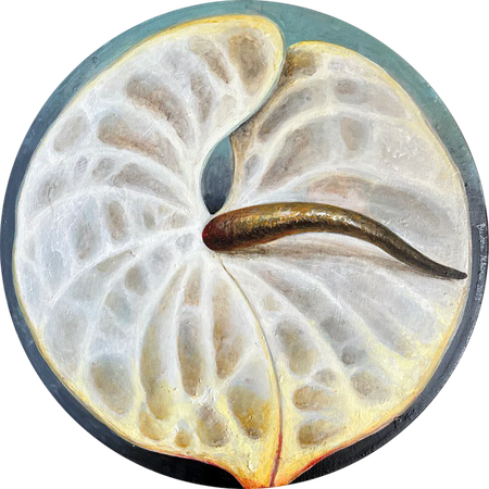 Альбина Бунина (Картина, живопись - 
                  50 x 50 см) Антурим