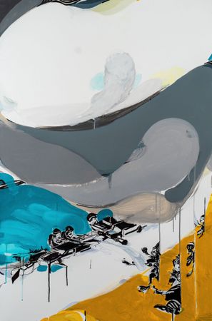 Алексей Васильев (Картина, живопись - 
                  80 x 120 см) Что случилось в Судане