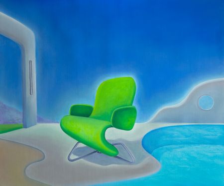 Елена Курочко (Картина, живопись - 
                  80 x 65 см) Neon-ON!
