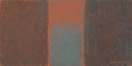 Юлия Агеносова (Картина, живопись - 
                  100 x 50 см) Декабрь, 4