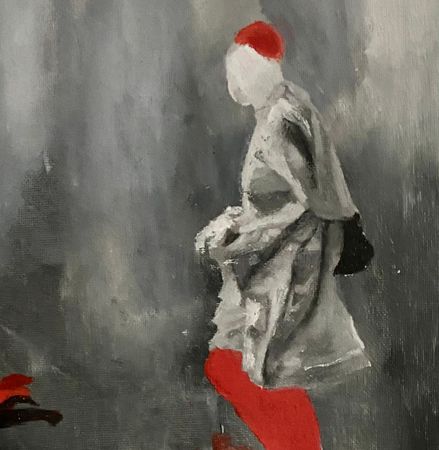 Елена Троянская (Картина, живопись - 
                  30 x 30 см) Флорентинец