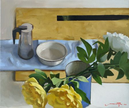 Никита Максимчук (Картина, живопись - 
                  55 x 46 см) Дневной свет