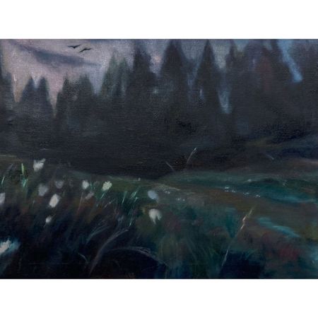 Полина Майер (Картина, живопись - 
                  80 x 70 см) Родной берег